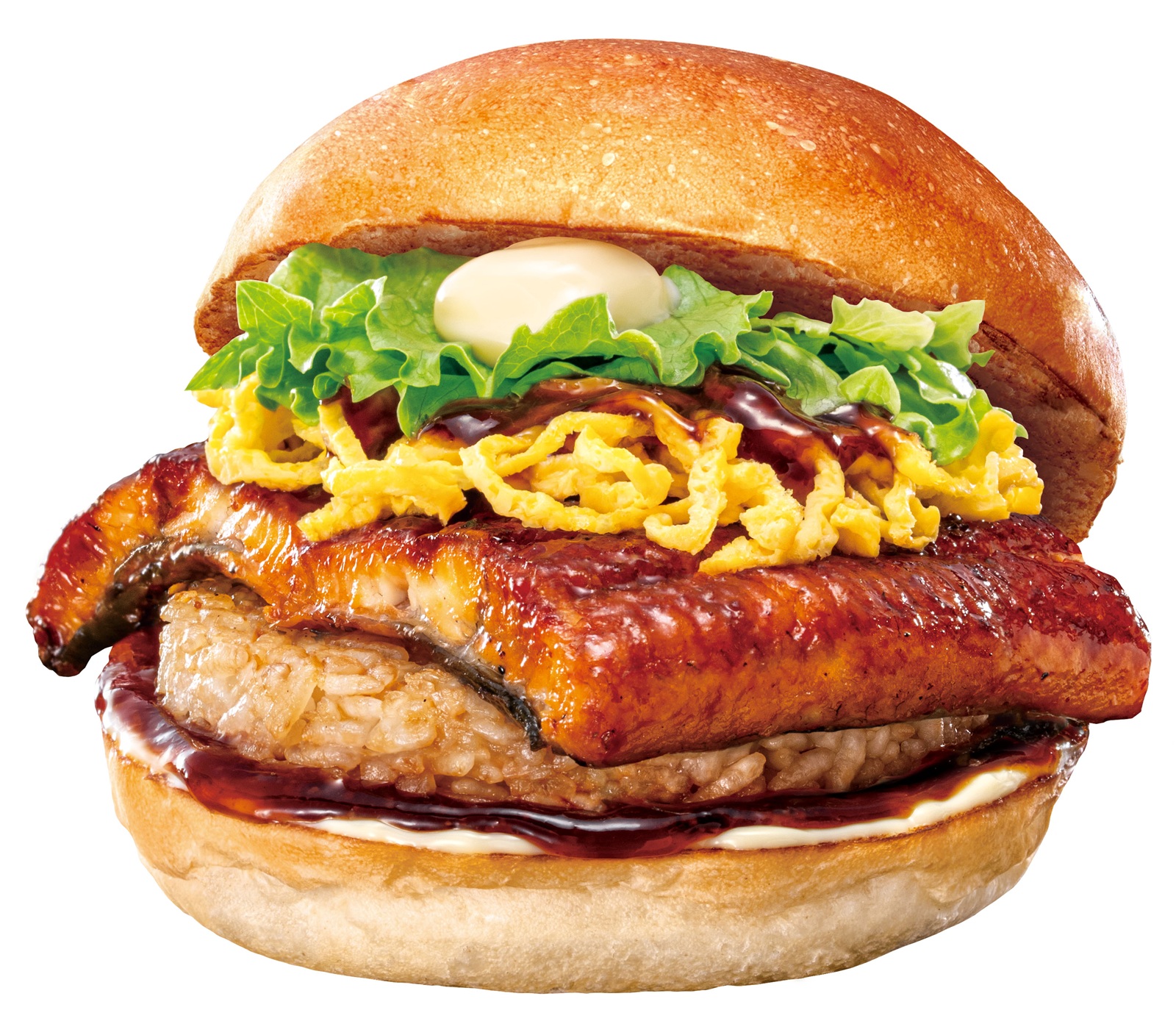 ロッテリア「うな丼バーガー」