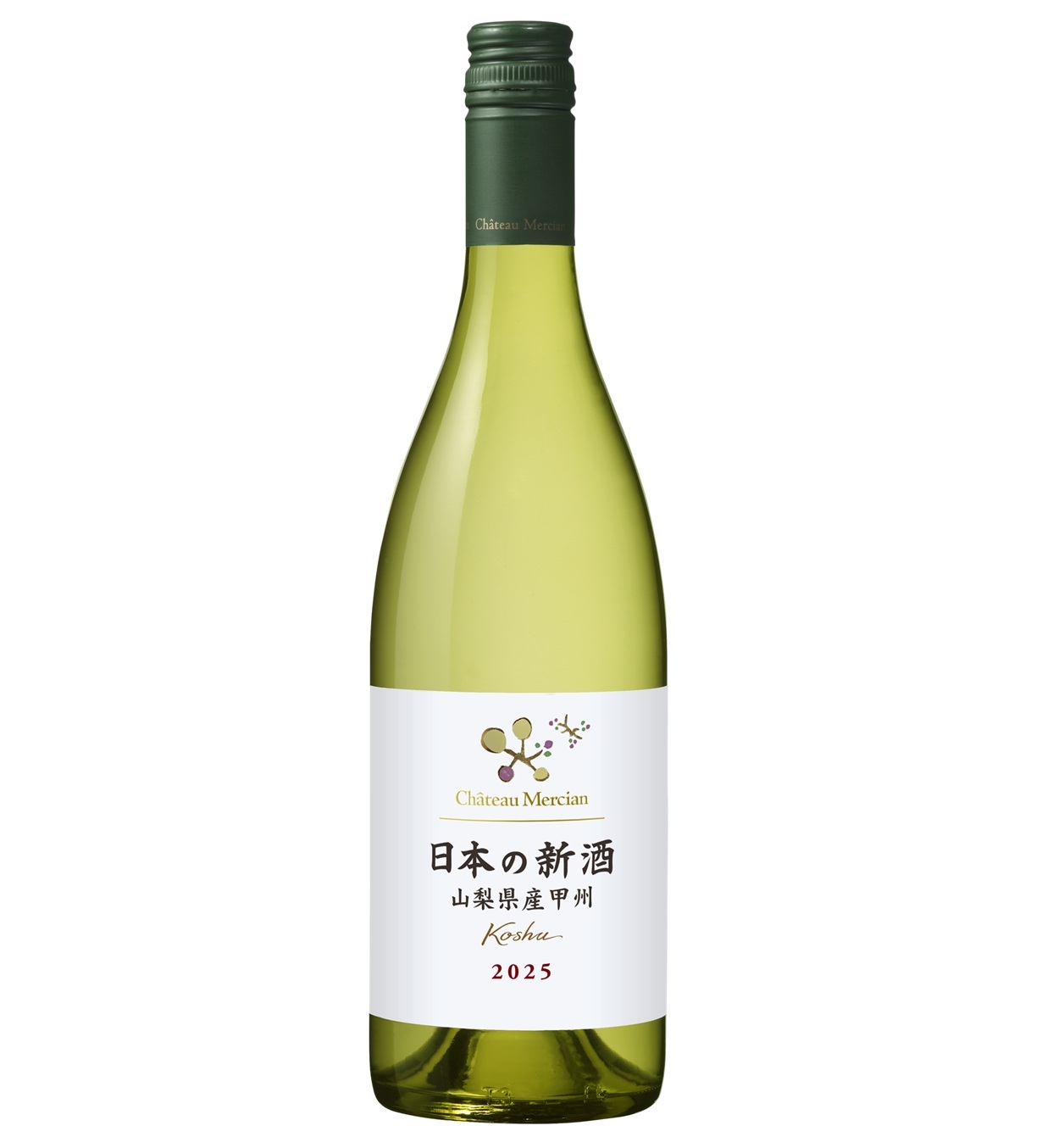 メルシャン「シャトー・メルシャン 日本の新酒 山梨県産甲州 2025」