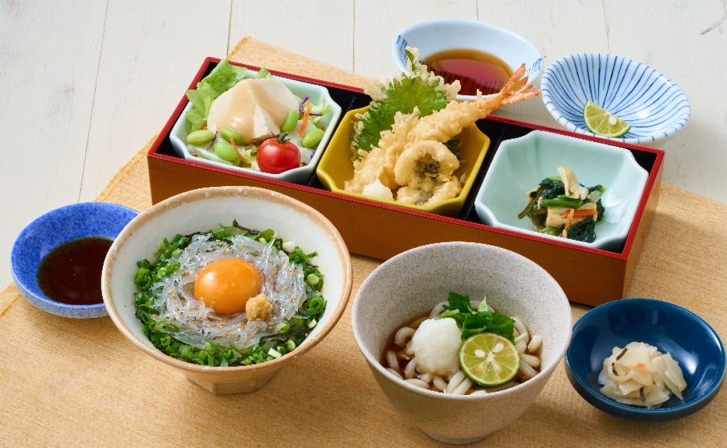 夢庵「選べる夏の瀬戸内御膳」