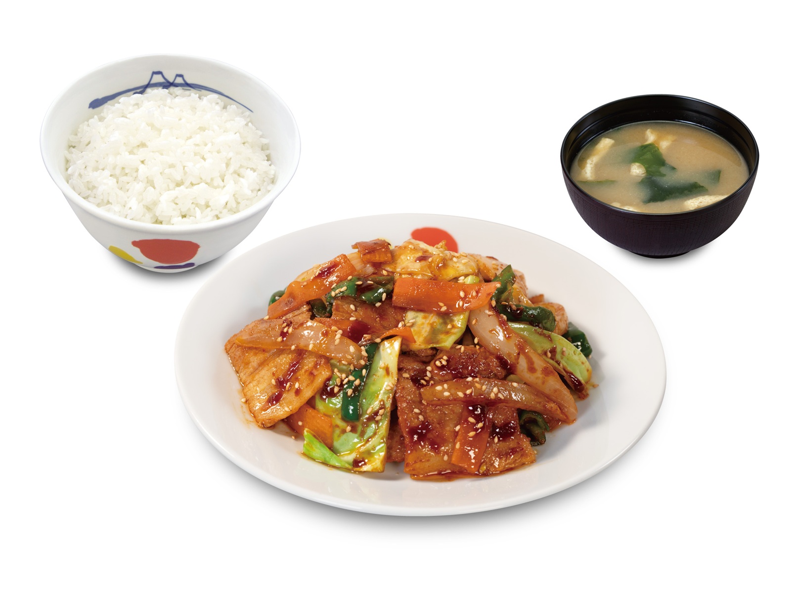 松屋「回鍋肉定食」