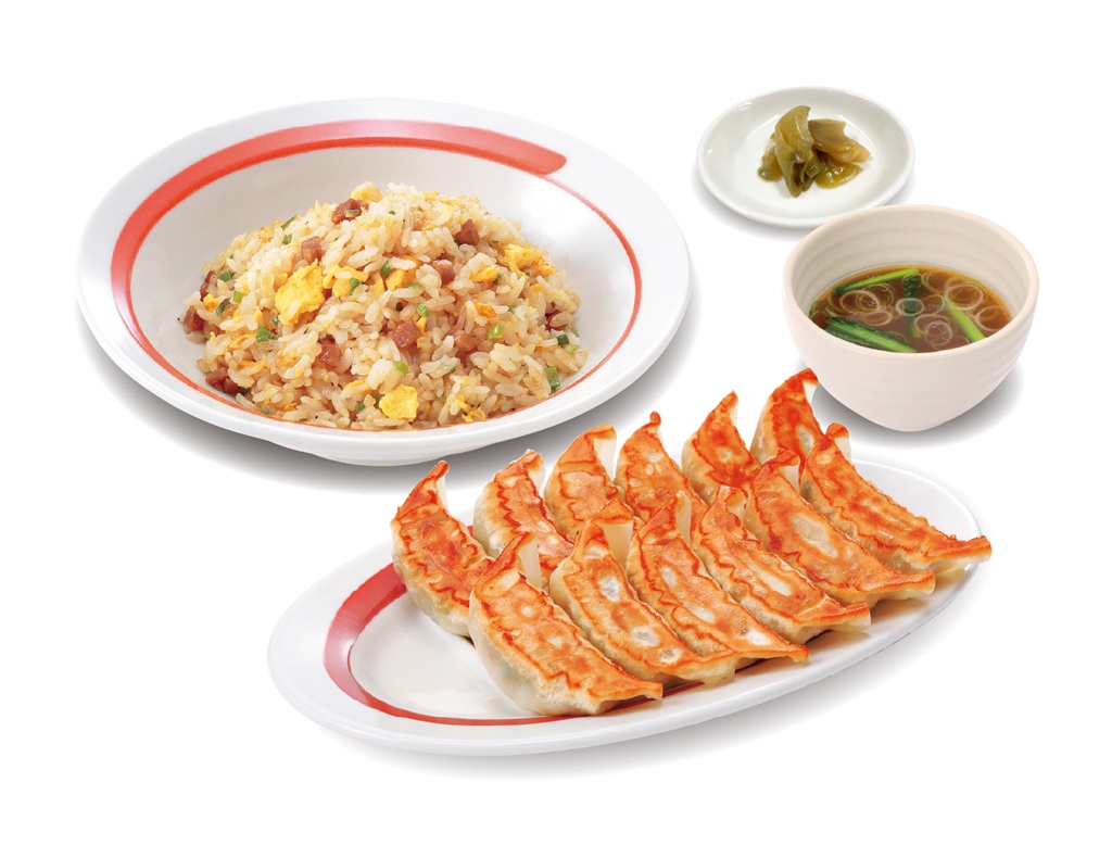 幸楽苑の「W(ダブル)餃子チャーハンセット」
