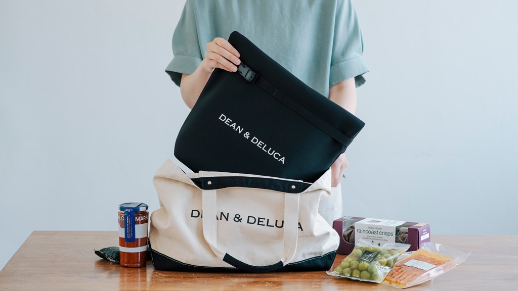 DEAN & DELUCA「クッションインナーバッグ ブラック」使用イメージ