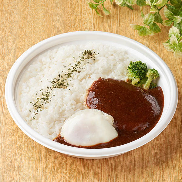 ファミマ「Kona's Coffee監修 グレイビーソースとビーフハンバーグのロコモコ」