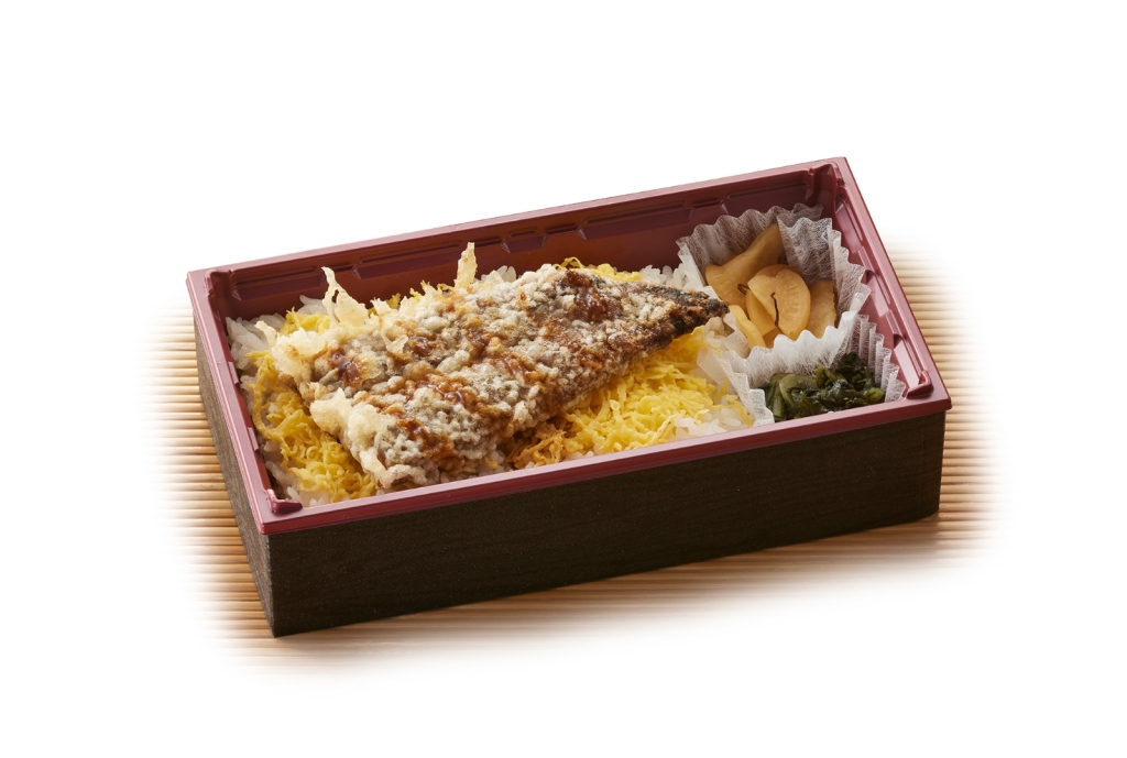 天丼てんや「うなぎ天重弁当(お新香付)」