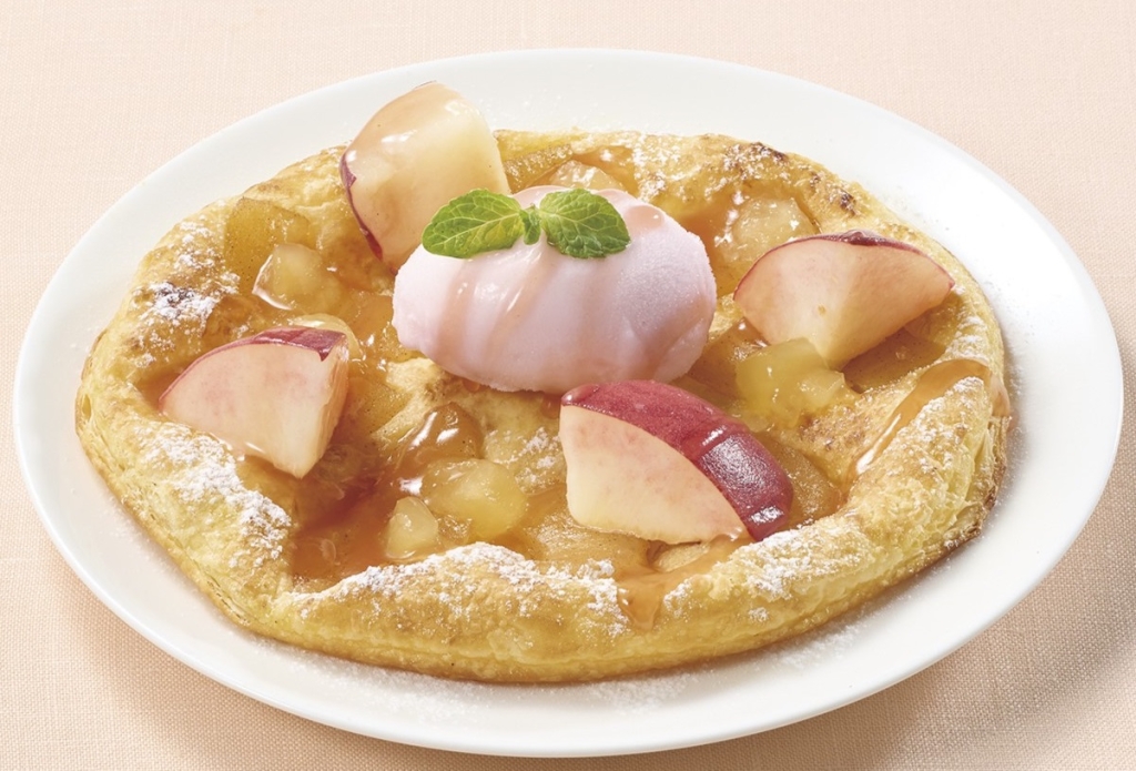 ジョナサン「桃とりんごのパイ」