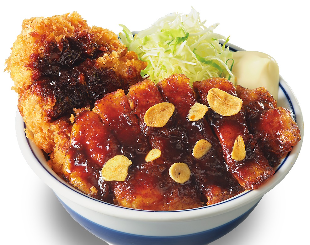 かつや「トンテキとチキンカツの合い盛り丼」