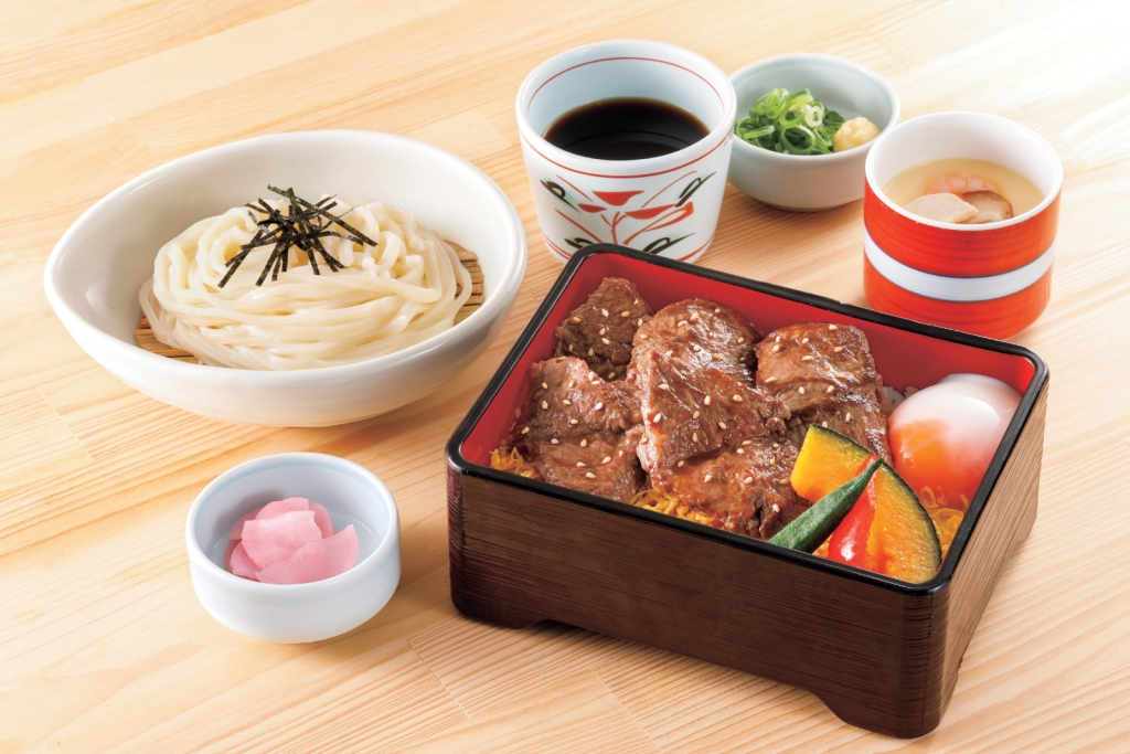 和食さと「ミスジステーキ重」