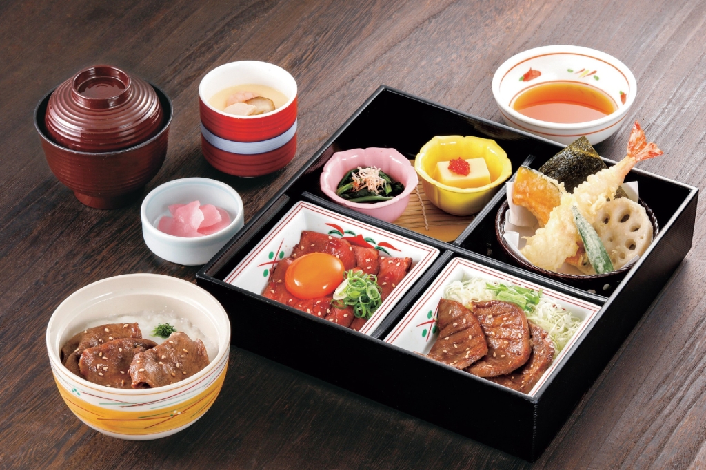 和食さと「牛タン御膳」