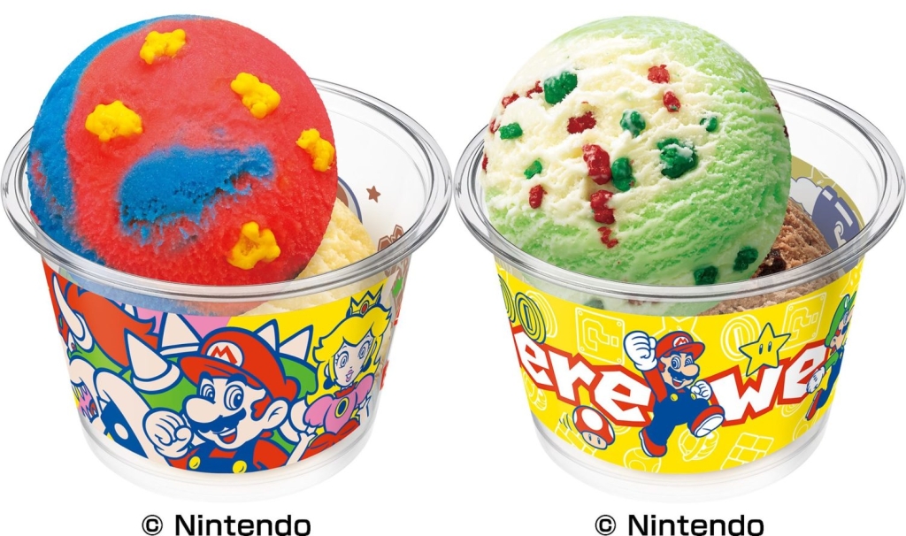 販売中の「スーパーマリオ ダブルカップ」カップデザインは全2種