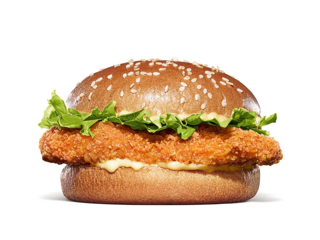 バーガーキング「クラシック スモーキーフライドチキンバーガー」