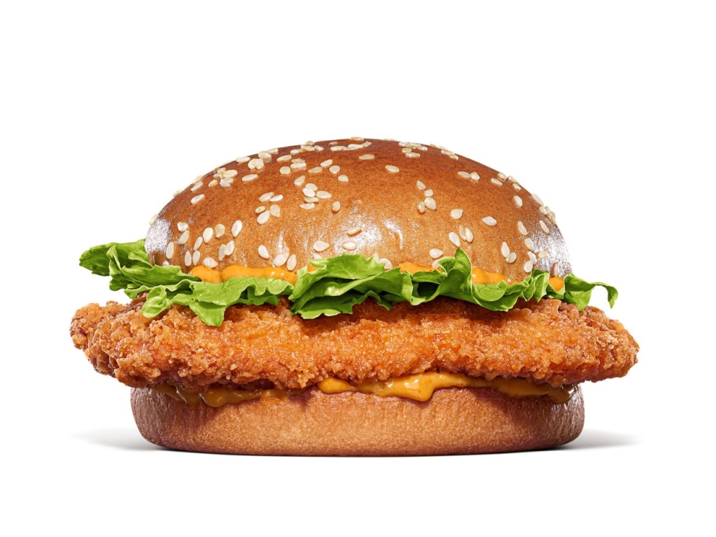 バーガーキング「スパイシーマヨ スモーキーフライドチキンバーガー」