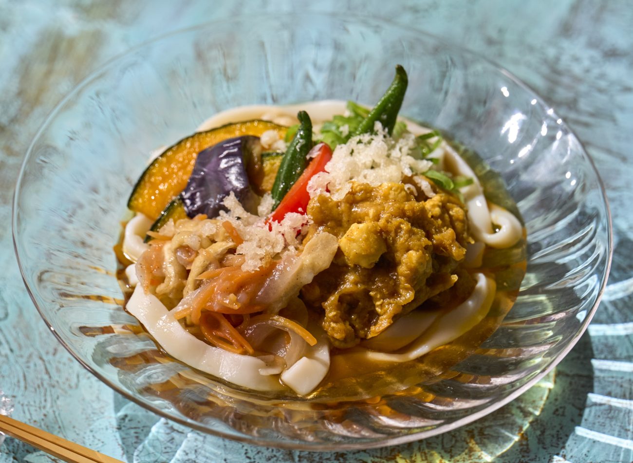 成城石井自家製 和風だしをきかせた冷やしカレーきしめん