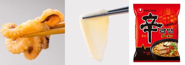 しゃぶ葉「チュクミ」「モッツァレラチーズ」「辛ラーメン」