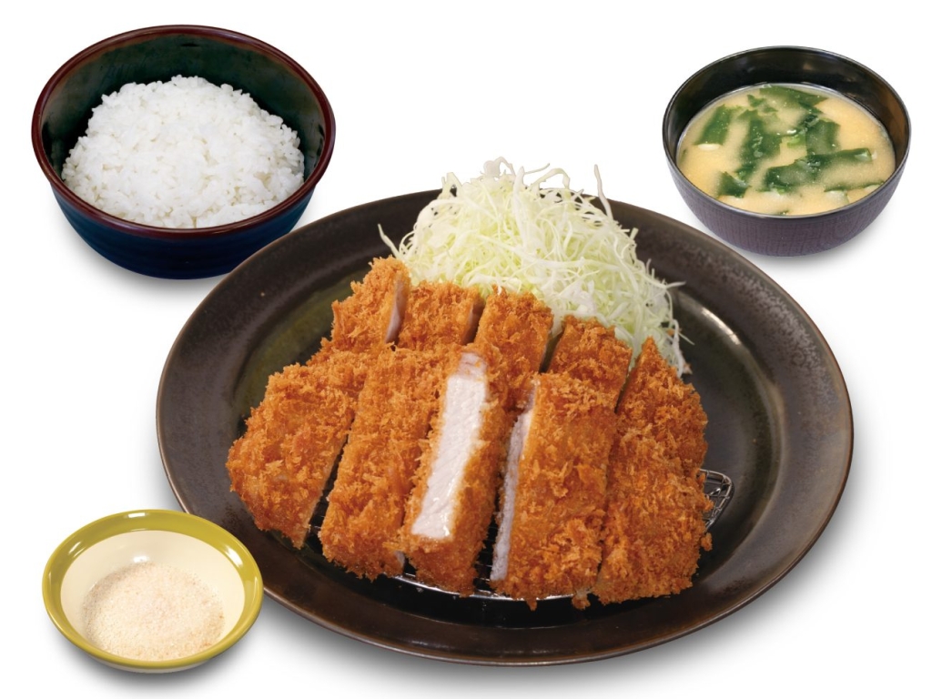 松のや「国産 麦小町ロースかつ&いつものロースかつ食べ比べ定食」