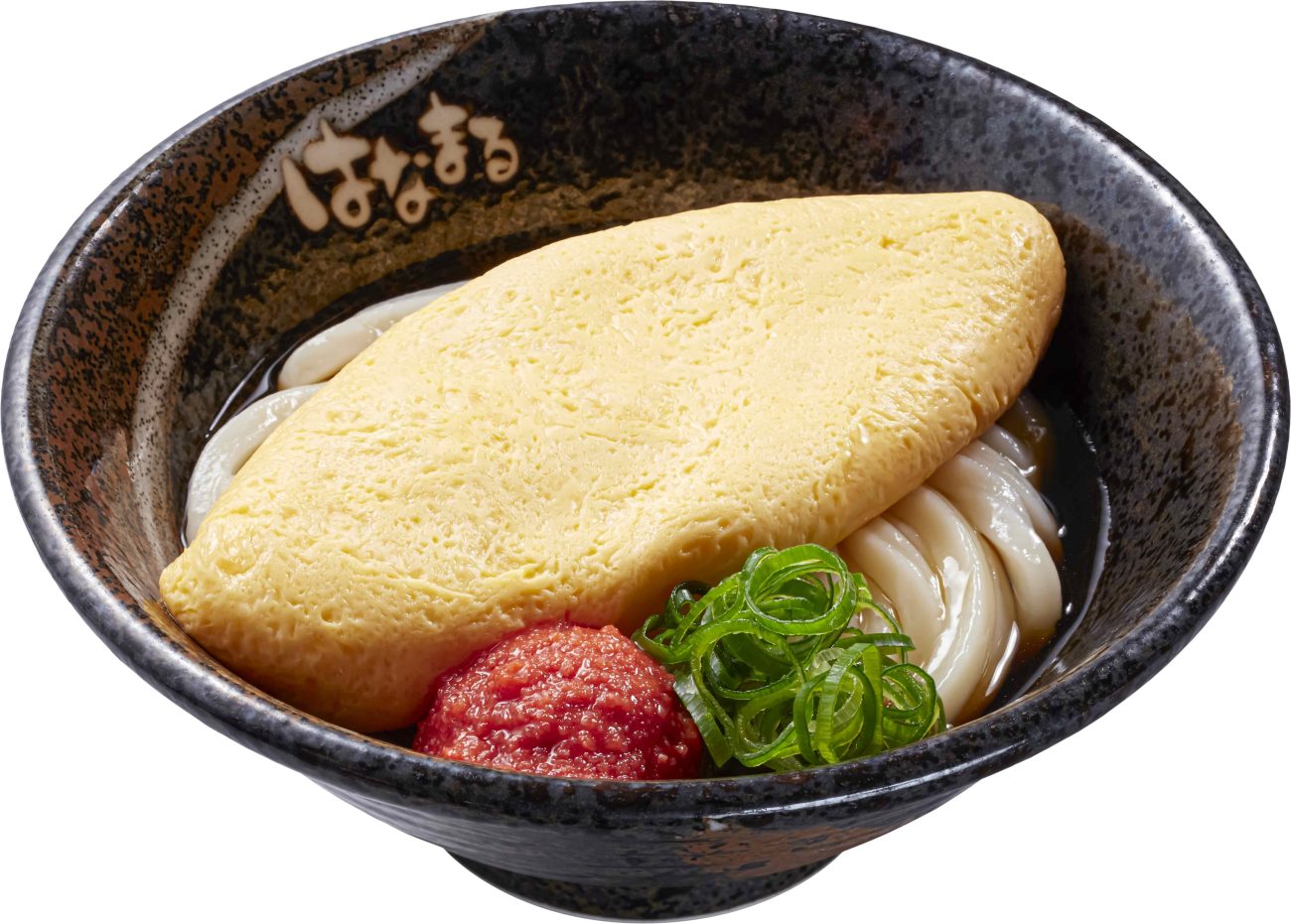 はなまるうどん「ふわとろ明太オムうどん」