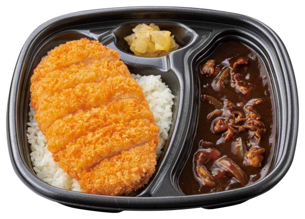 ほっともっと「6種のスパイスと牛の旨味 夏のよくばり牛カレー(ロースカツ)」