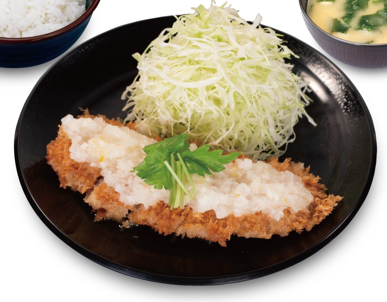 松のや「旨塩ゆずおろしの豚バラ重ねかつ」