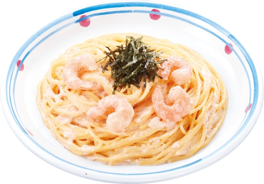 ジョリーパスタ「キッズ たらこクリーム(ドリンクバー付)」