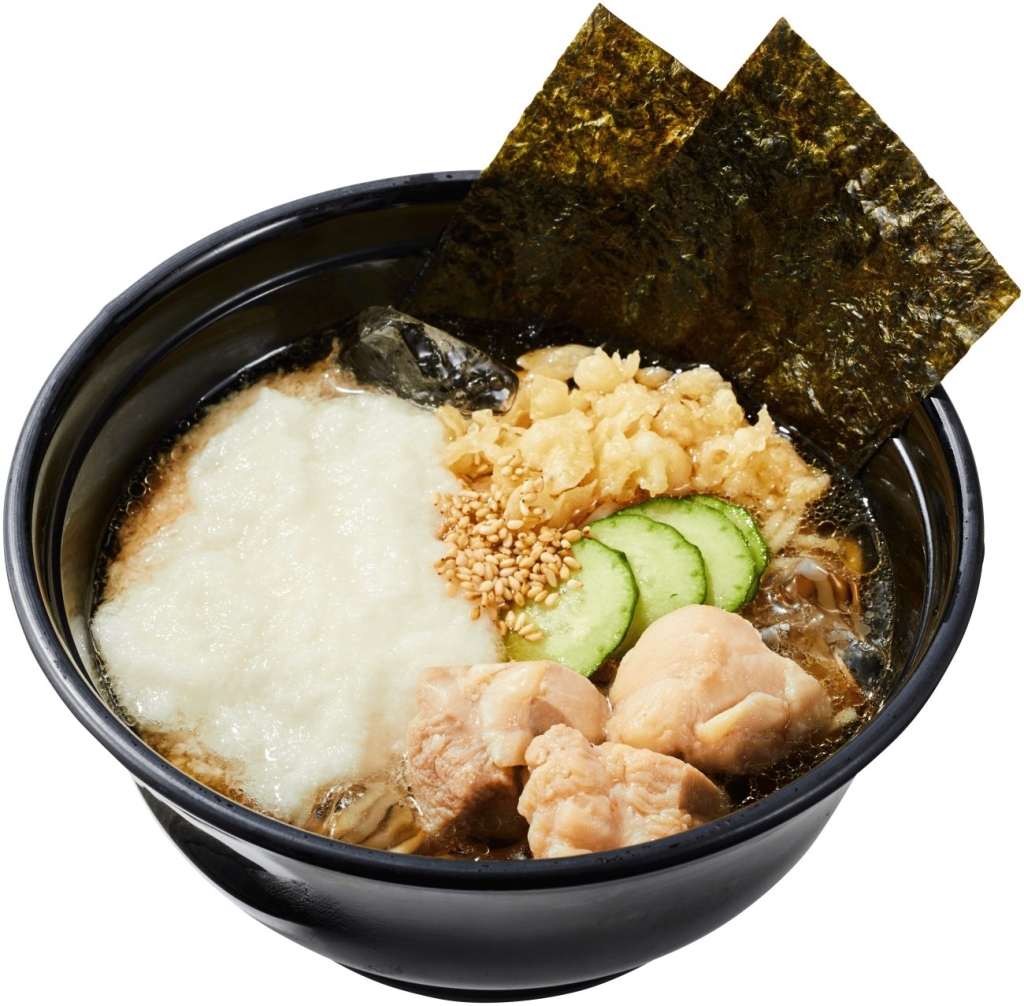 かっぱ寿司「栄屋本店」監修『とろろ冷し醤油らーめん』