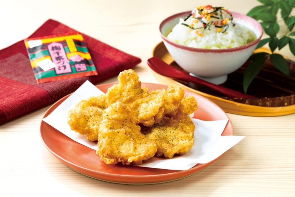 オリジン「とり天~梅干茶づけ~」