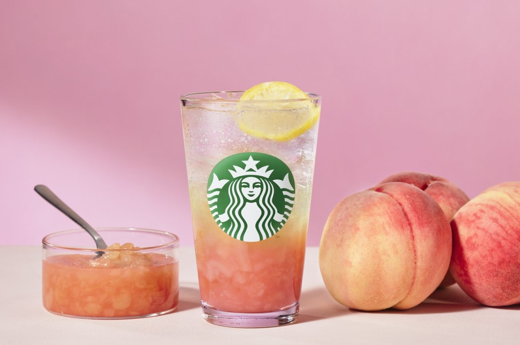 スターバックスコーヒー「チラックス ソーダ ピーチ」
