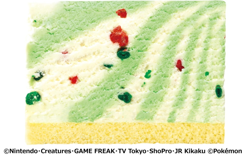 サーティワン「ポケモン パレット4」ポッピングシャワー+ホワイトスポンジ
