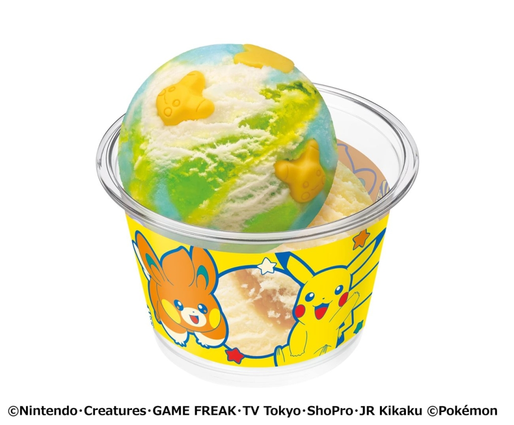 サーティワン「ポケモン ダブルカップ」パモ×ピカチュウ