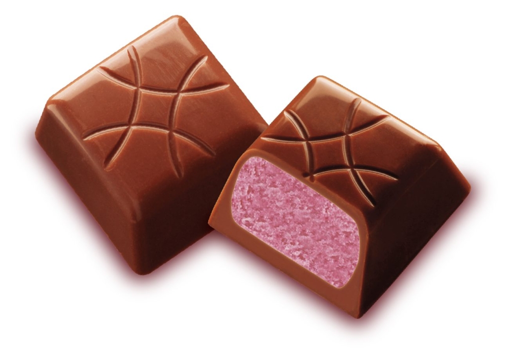 不二家「ミルキーチョコレート(紫いも)袋」イメージ