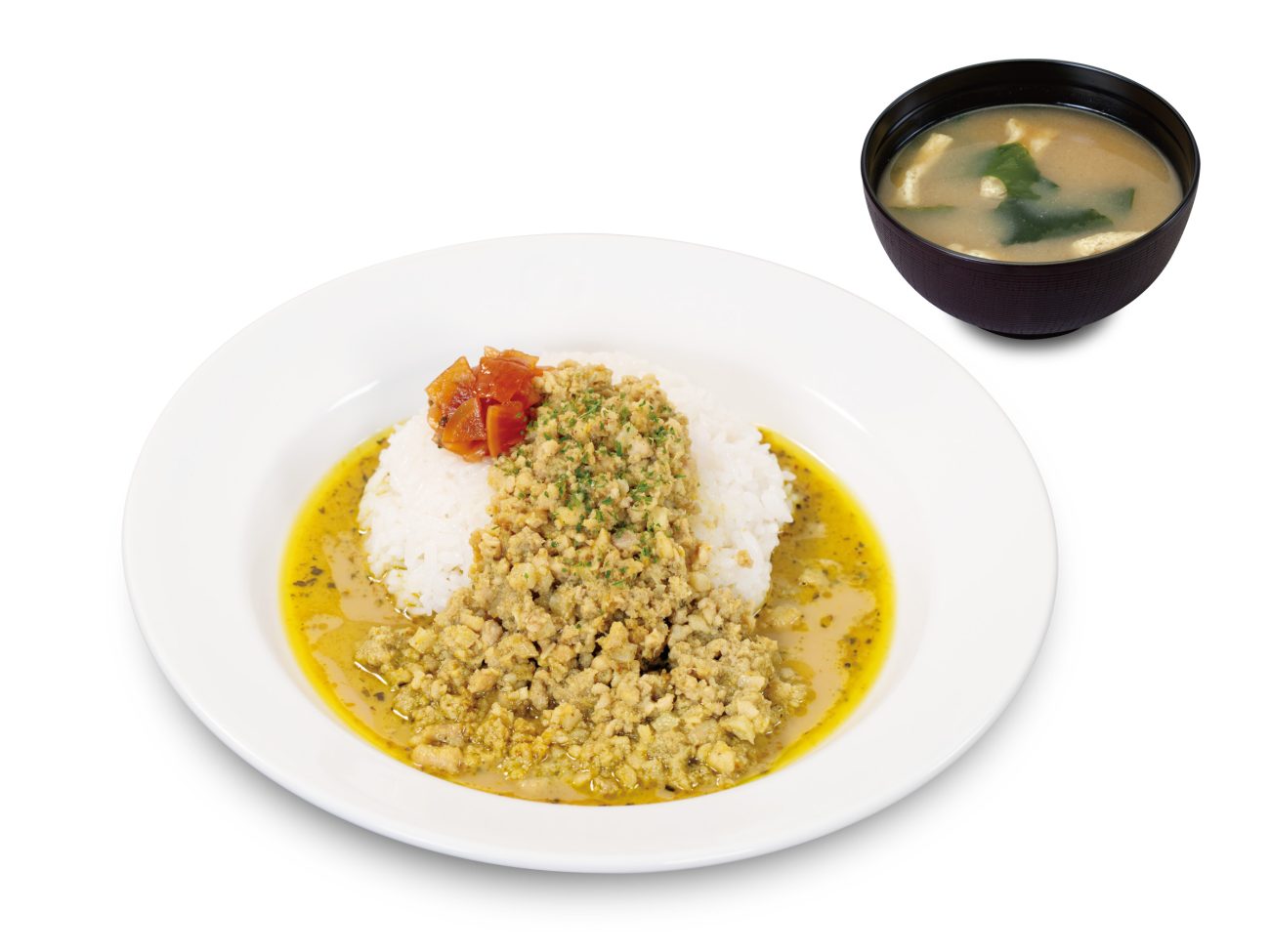 松屋「ドライグリーンカレー」