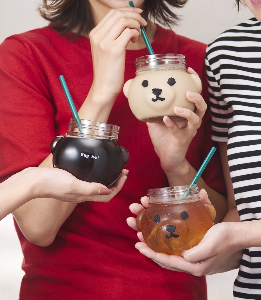タリーズコーヒー「タリーズ ベアフル ハグミーボトル(FACE)」イメージ