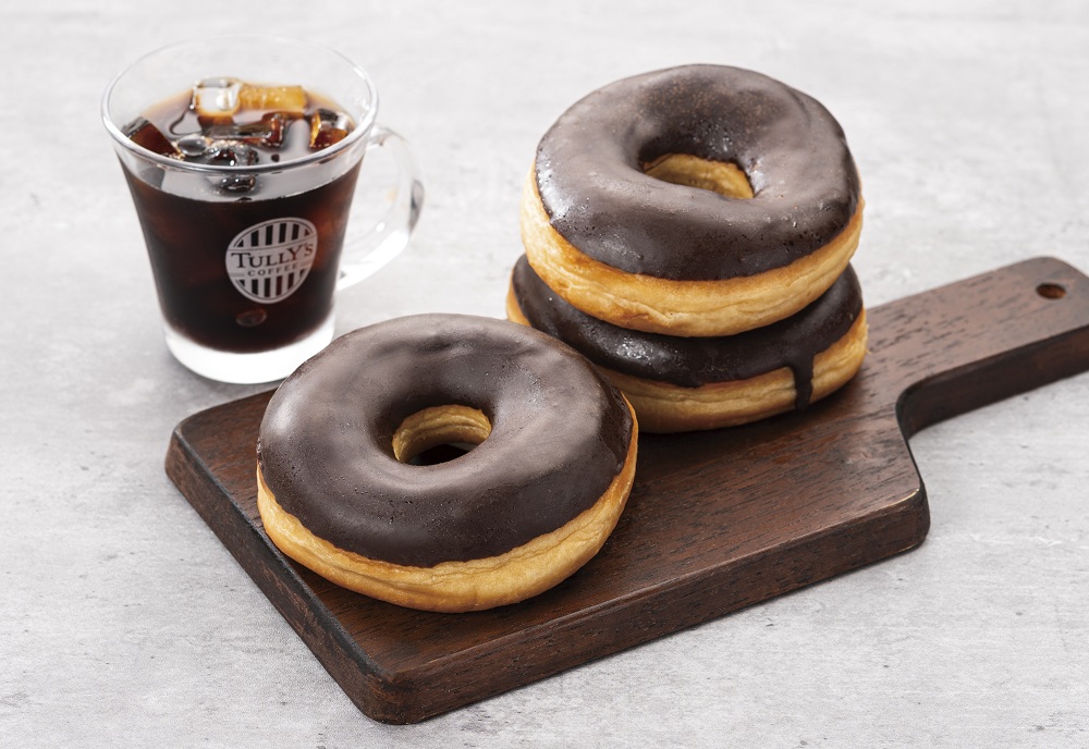 タリーズコーヒー「ダークチョコ&コーヒードーナツ」