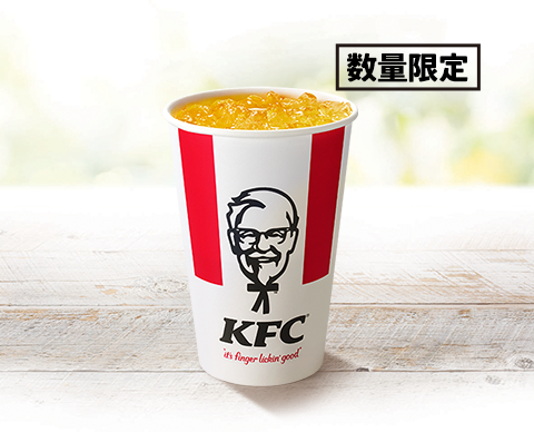 KFC「和歌山県産夏みかんレモネードソーダ」