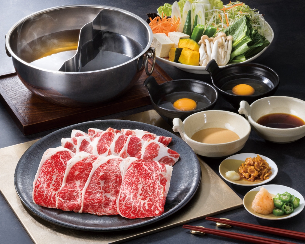 しゃぶ葉「北海道産牛肩ロース 食べ放題コース」イメージ