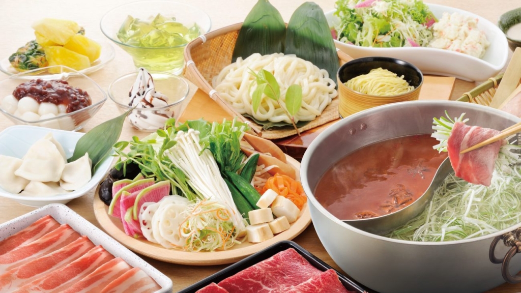 しゃぶ葉 食べ放題メニュー イメージ