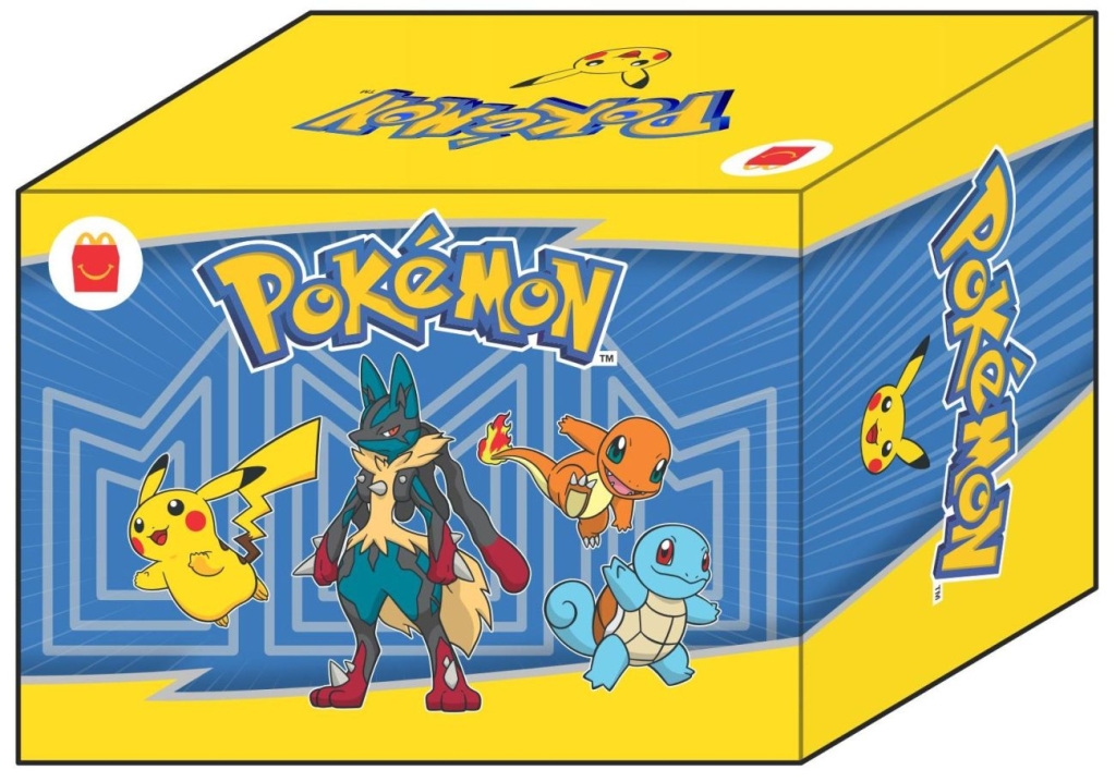 マクドナルド ハッピーセット「ポケモン」第1弾 おもちゃの箱