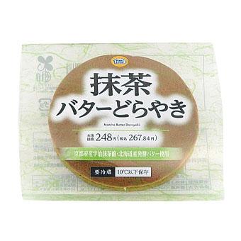 ミニストップ「抹茶バターどらやき」パッケージ