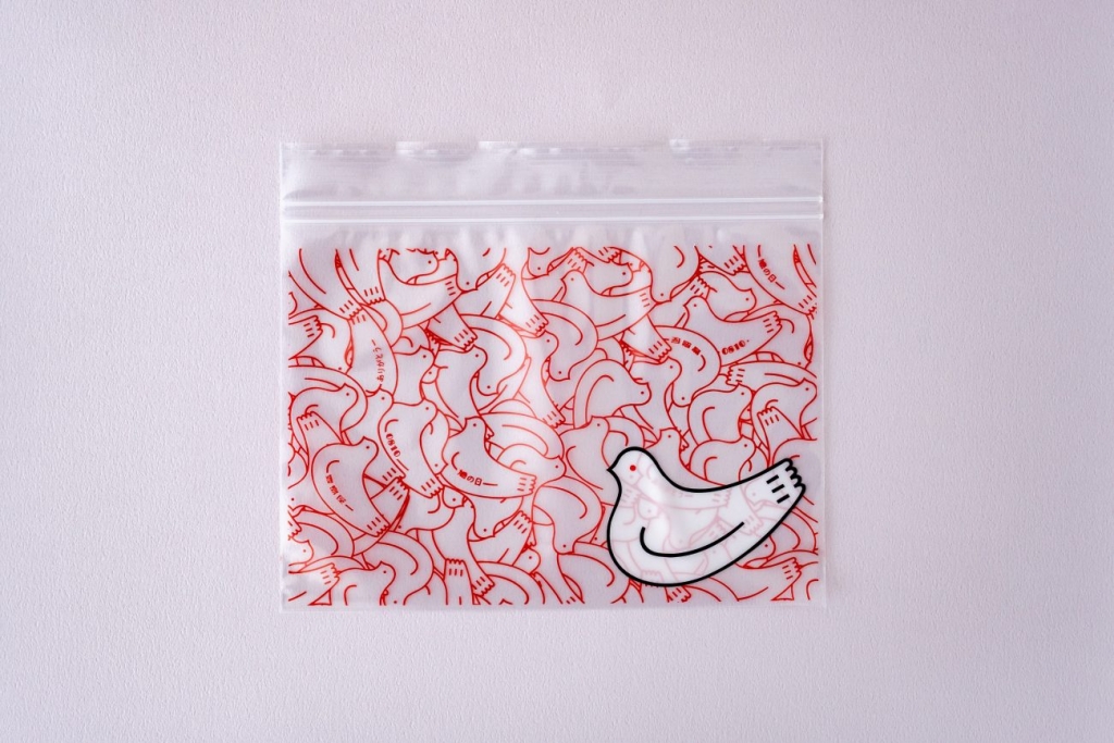 豊島屋「ジッパーバッグ(B6サイズ)」