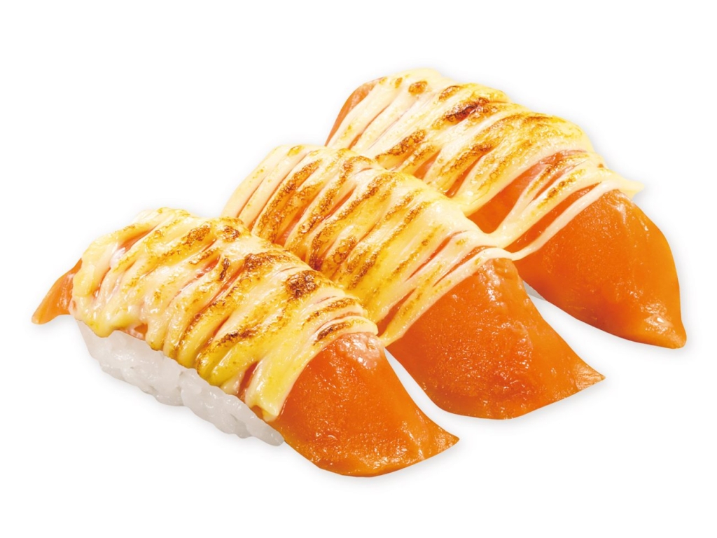 くら寿司「あぶりサーモン MAXチーズ」