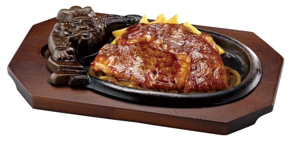 ブロンコビリー「炭焼き国産リブロースステーキ」