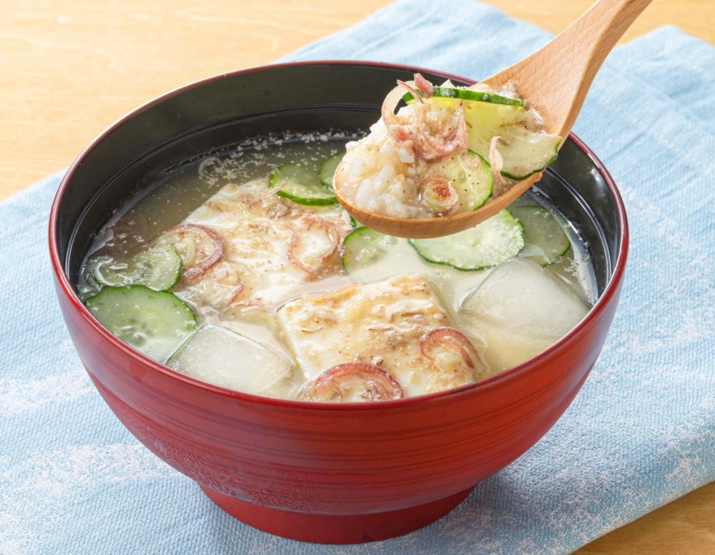 大戸屋「麦みそ冷や汁」