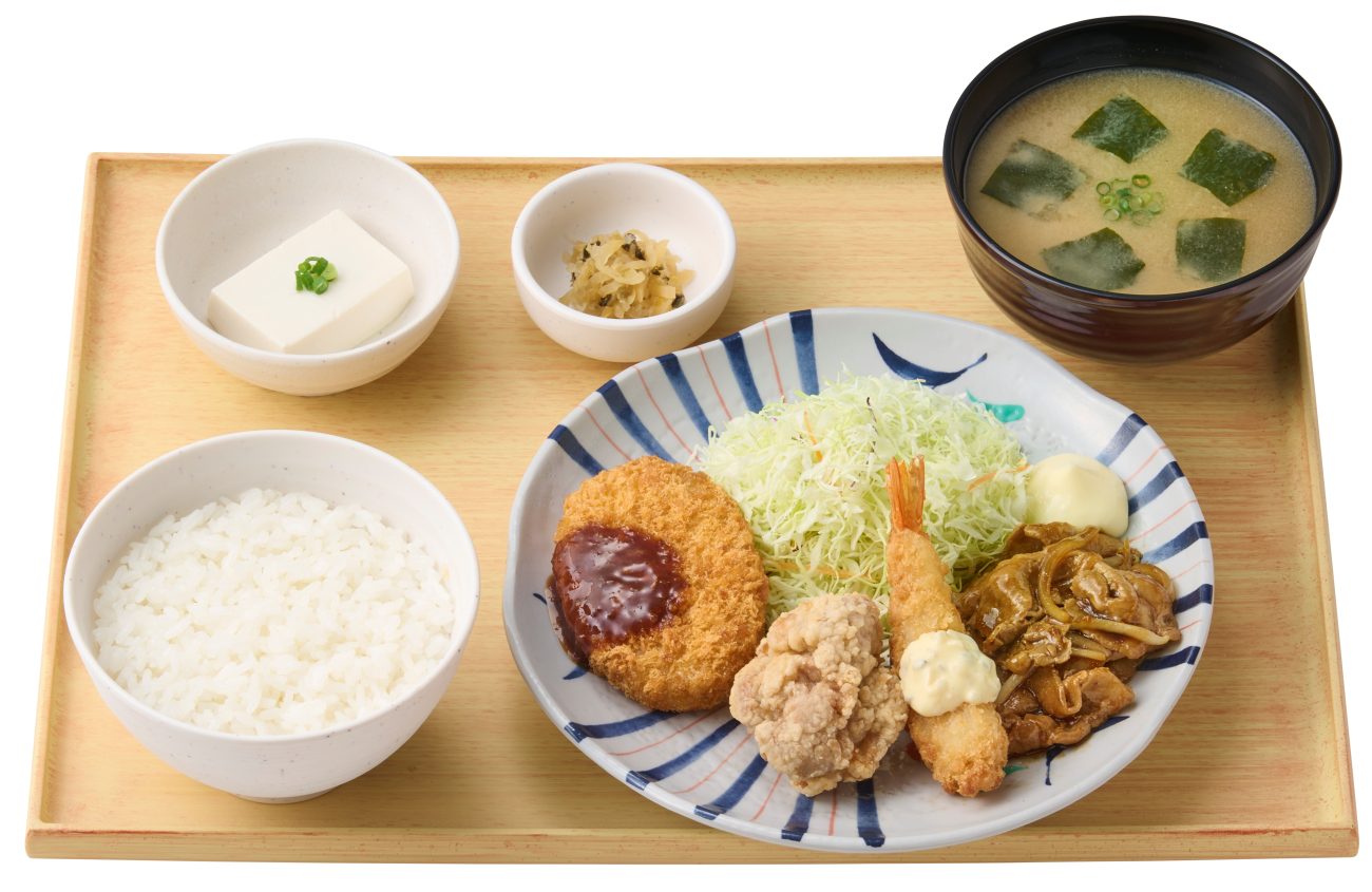 やよい軒「やよい合い盛り定食」