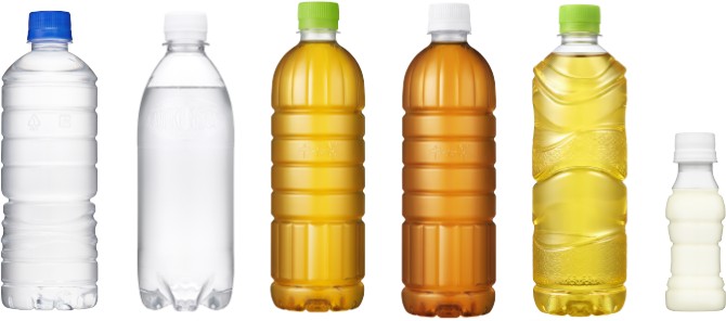 アサヒ飲料のラベルレス製品