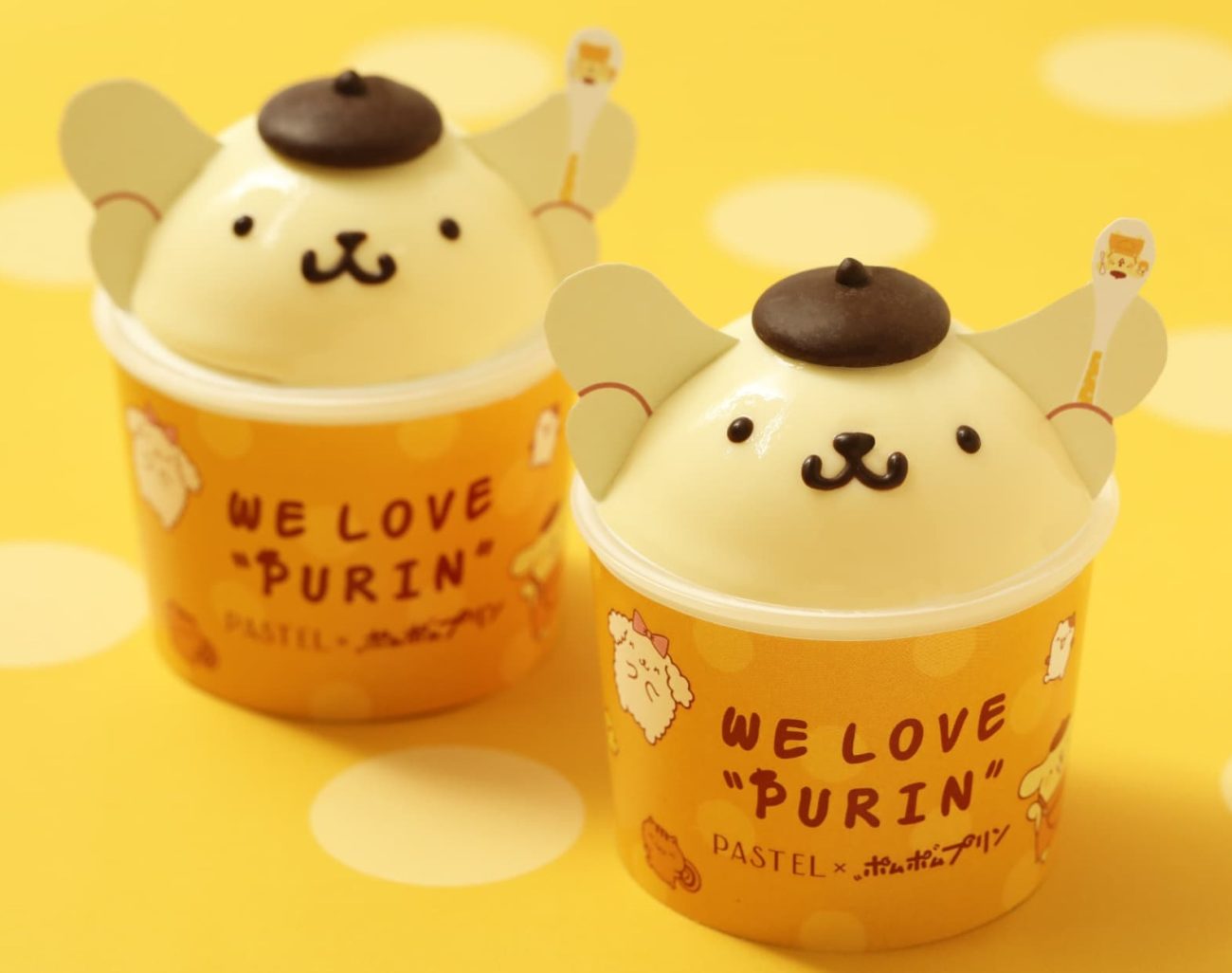 パステル「もぐもぐプリン～ポムポムプリンのおかお～」