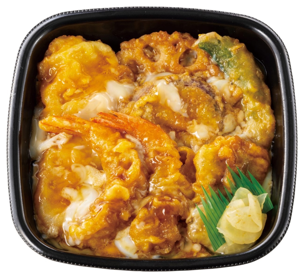 ほっともっと「海鮮天とじ丼」