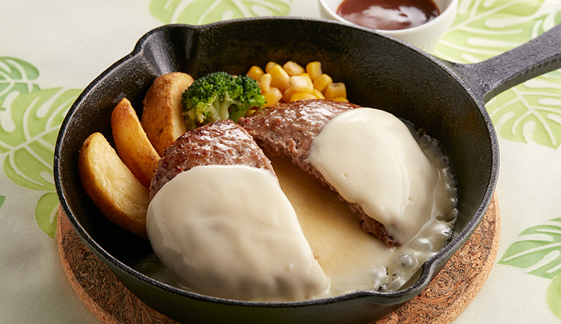 ジョイフル「チーズにおぼれるチーズインハンバーグ」