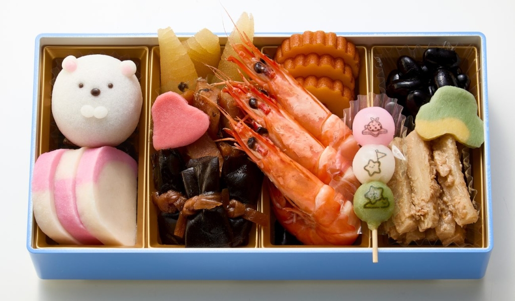 〈一の重〉和のお祝い重/おせち・三段重「すみっコぐらし」