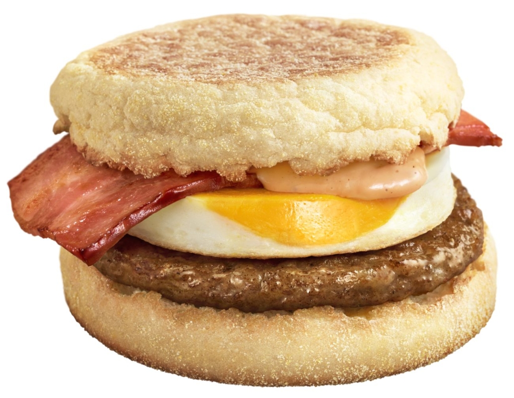 マクドナルド「〈朝マック〉月見マフィン」