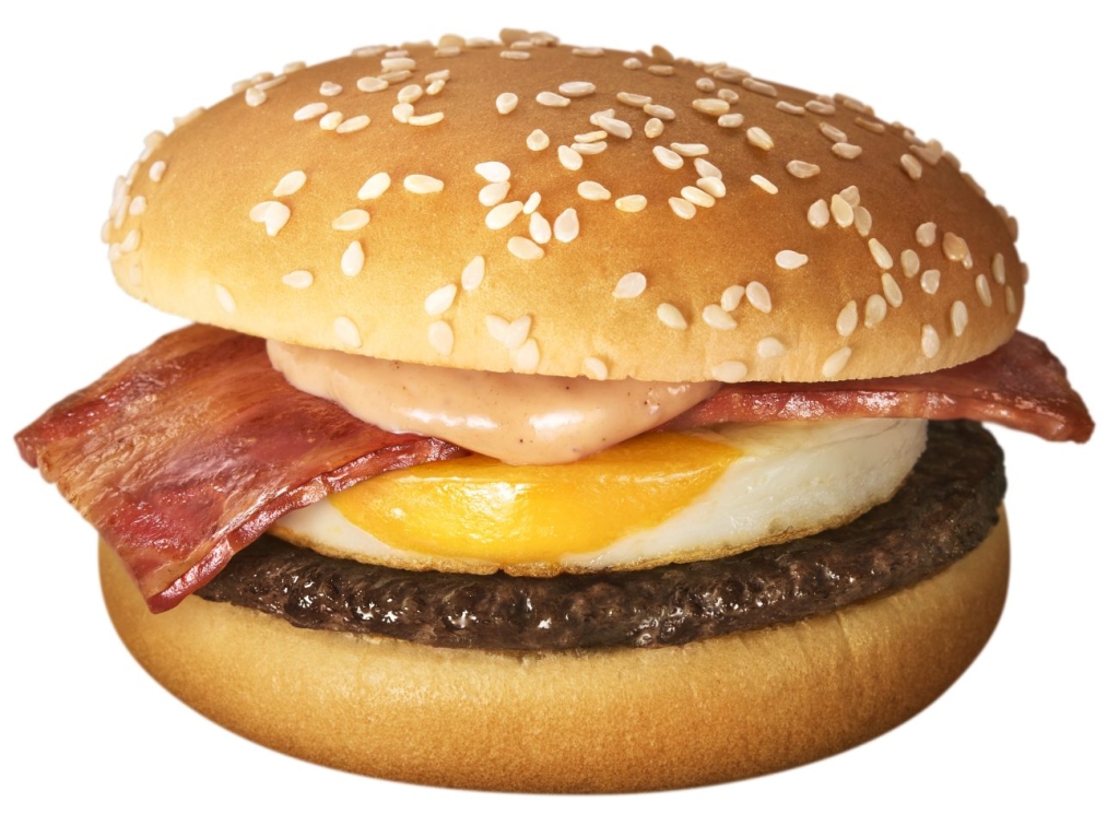 マクドナルド「月見バーガー」