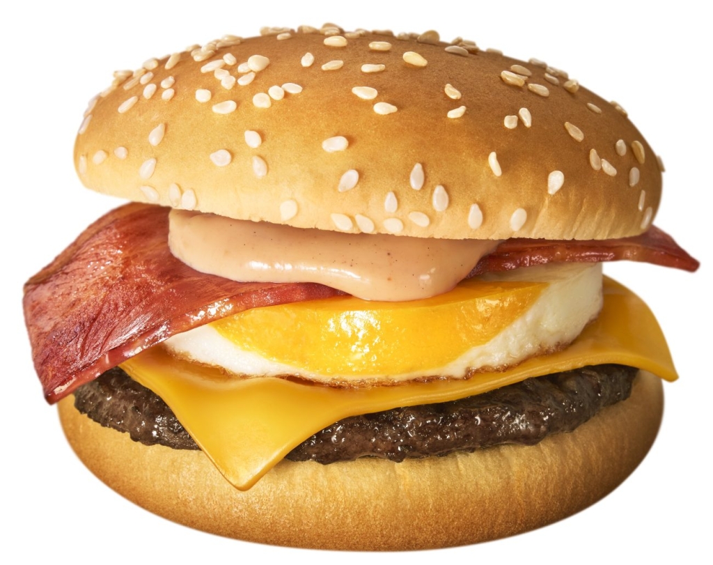マクドナルド「チーズ月見」