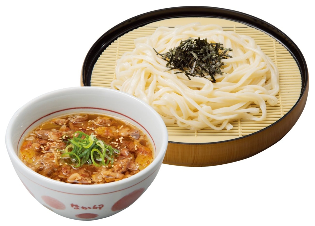 なか卯「牛肉つけうどん」